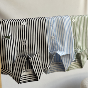 Camisa Listrada Inspiração Lacoste