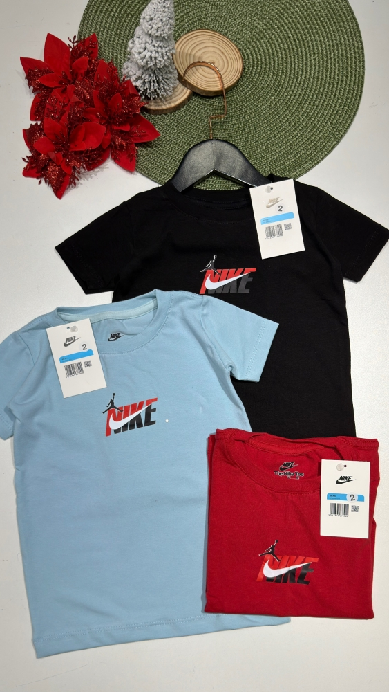 Camiseta Gola O Inspiração Nike - 3 Peças