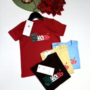 Camiseta Gola O - Inspiração Gucci