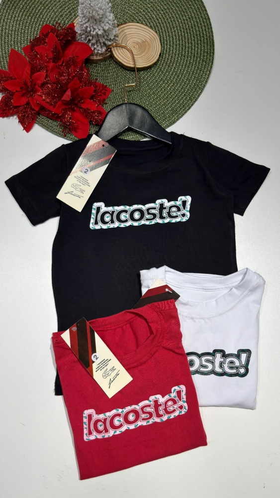 Comiseta Gola O - Inspiração Lacoste