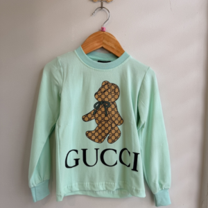 Camiseta Gola O Manga Longa - Inspiração Gucci