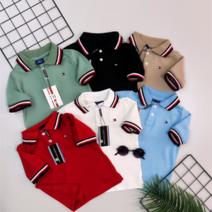 Camiseta Gola Polo - Inspiração Tommy