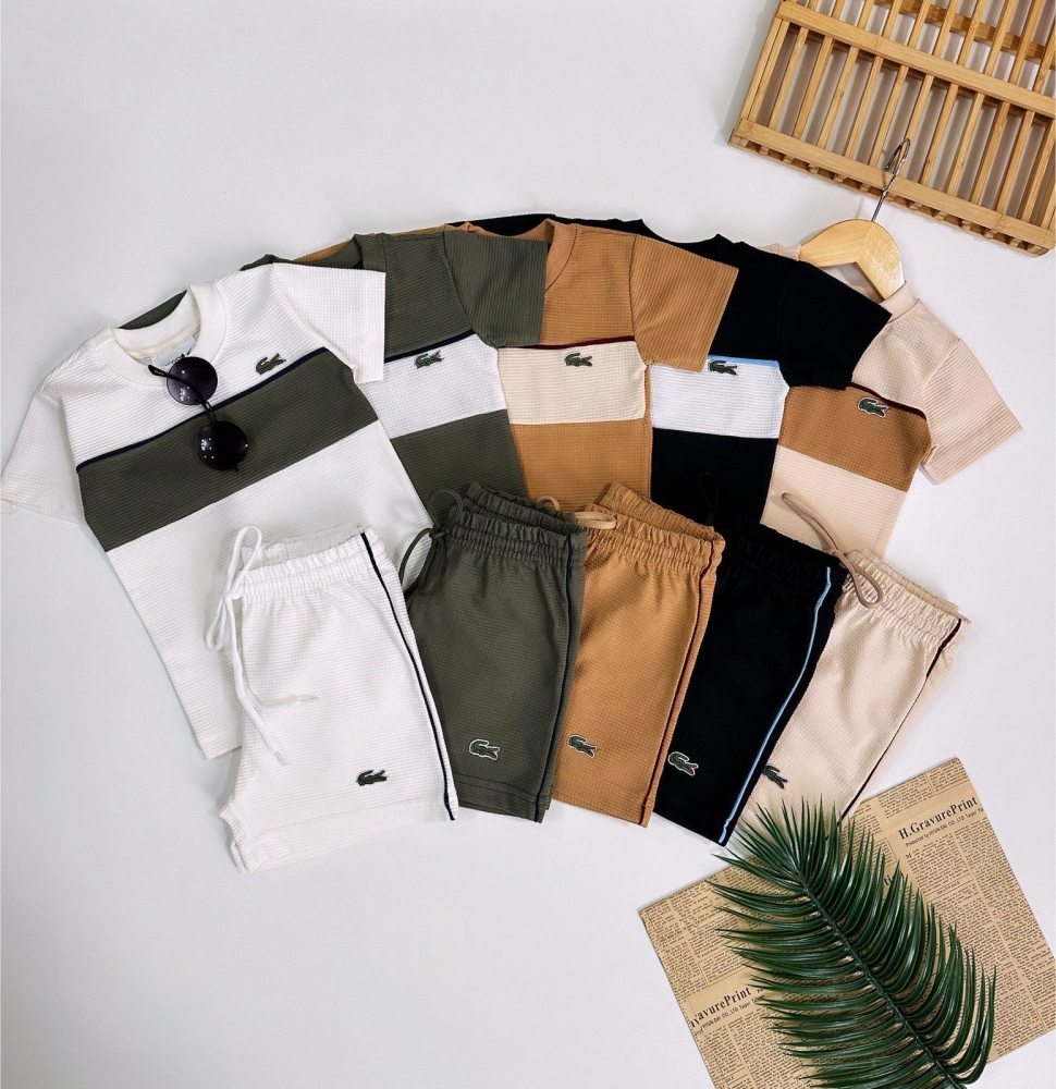 Conjunto Favo de Mel - Inspiração Lacoste - 5 Conjuntos