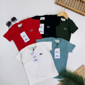 Camiseta Gola O Básica Inspiração Lacoste