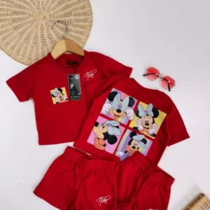 Conjunto Feminino Inspiração Nike Minnie