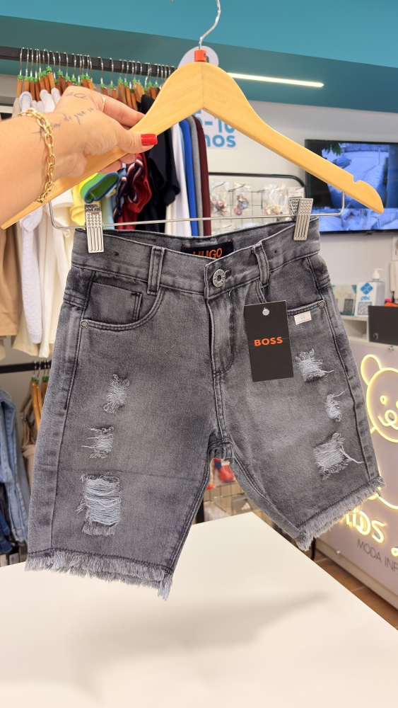 Bermuda Jeans - Inspiração Boss