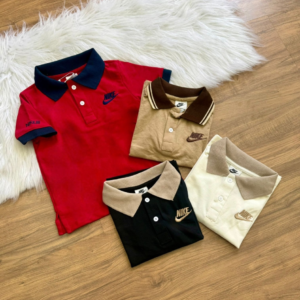 Camiseta Gola Polo Inspiração Nike
