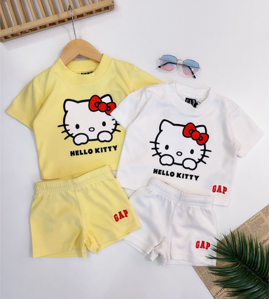 Conjunto Hello Kitty Inspiração Gap - 2 Conjuntos