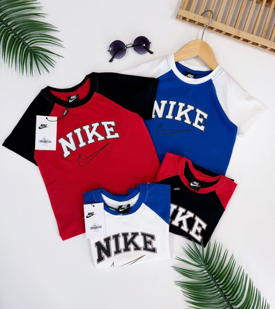 Camiseta Gola O Inspiração Nike - 4 Peças