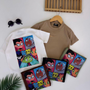 Camiseta Oversized Teen Titans Go