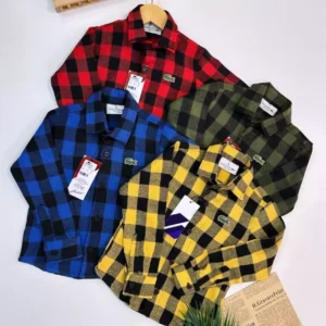 Camisa Xadrez Lacoste