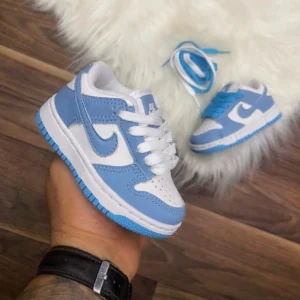 Tênis Dunk Azul Bebê – Estilo Street