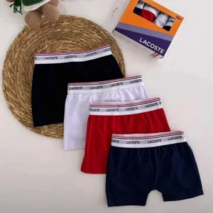 Kit Cueca Box Algodão Lacoste