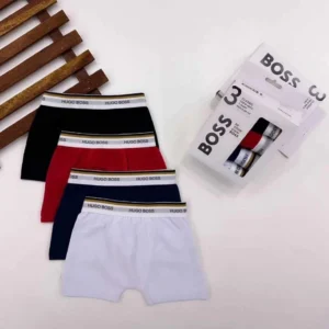 Kit Cueca Box Algodão Boss