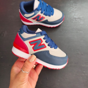 Tênis Inspiração New Balance - Tricolor