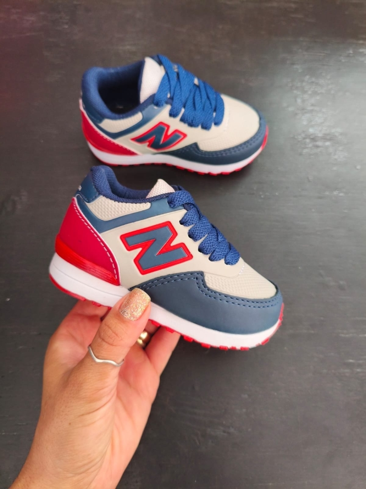 Tênis Inspiração New Balance - Tricolor