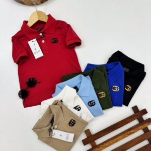 Camiseta Gola Polo Inspiração Gucci