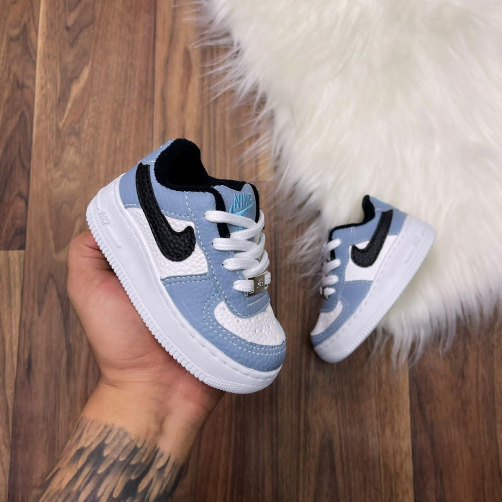 Tênis Baby Air Force 1 Inspiração Nike