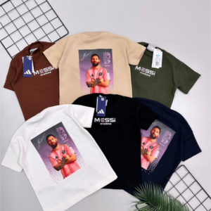 Camiseta Oversized - Jogador Messi