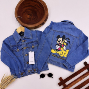 Jaqueta Jeans Mickey & Pluto