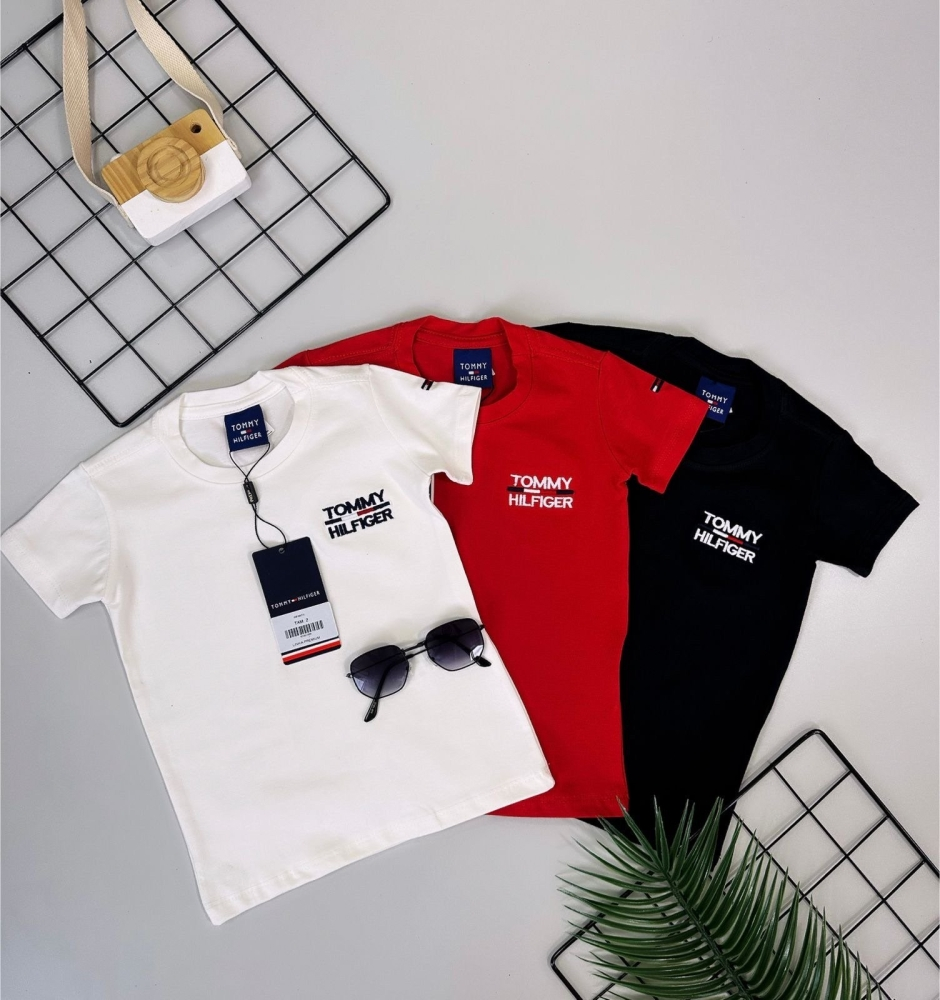 Camiseta Gola O - Inspiração Tommy