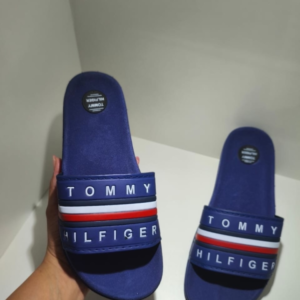 Chinelo Slide Tommy Classic Azul