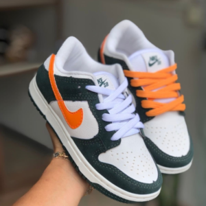 Tênis Nike Dunk – Branco/Verde