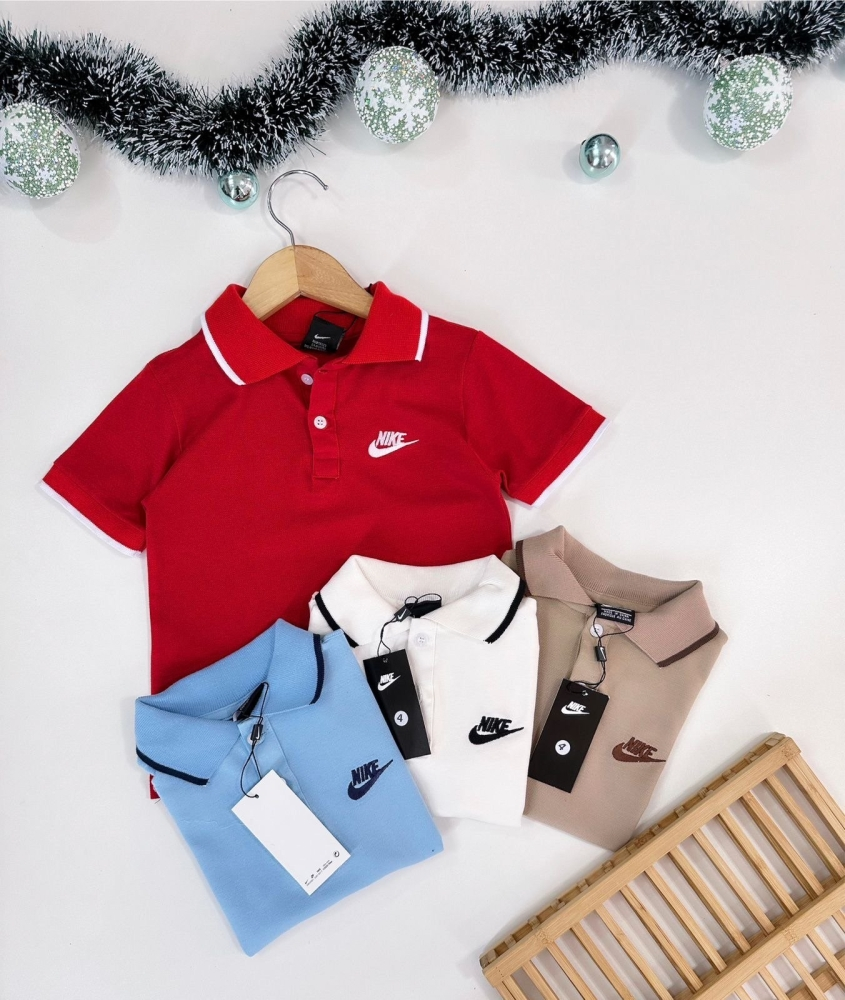 Camiseta Gola Polo - Inspiração Nike