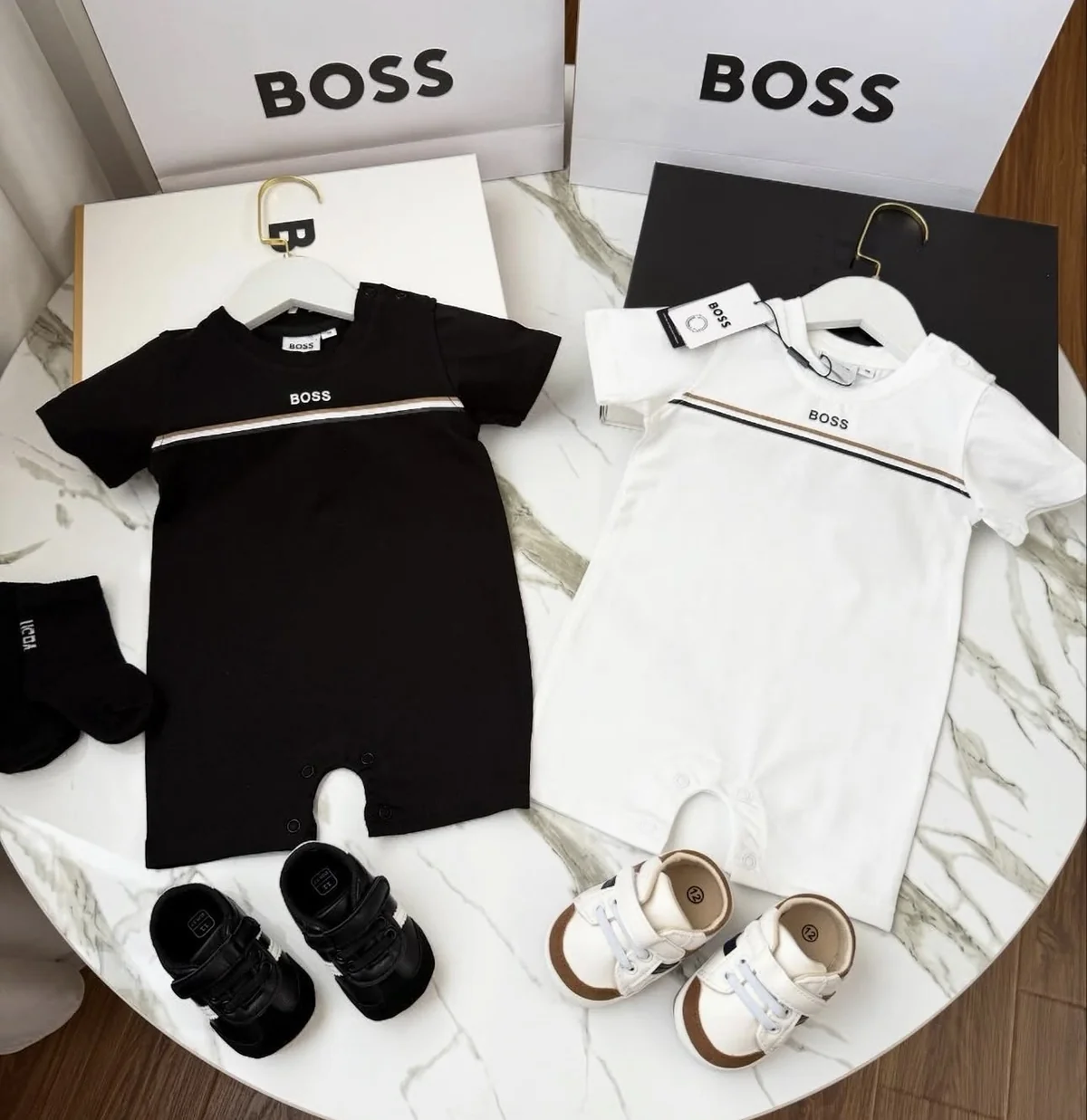 Conjunto Macacão Inspiração Hugo Boss